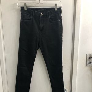 Zara high waisted black jeans